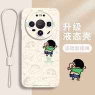Crayon Shin-chan Design Full Body Shockproof Liquid Silicone Case