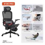 SIHOO B100 PRO Ergonomic Office Chair Floating Sacral Support Gaming Chair Full Mesh Kerusi Rehat Ma
