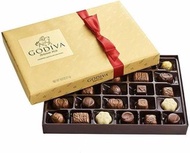現貨特價💗 Godiva Belgium Goldmark Assorted Chocolate Creations Gift Box｜金裝比利時雜錦朱古力禮盒- 27粒裝(320g)