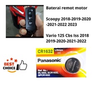 Bateri remot motor Scoopy 2018-2019-2020-2021-2022 2023   Vario 125 Cbs Iss 2018-2019-2020-2021-2022