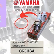 ORIGINAL YAMAHA EGO S / SRL115/EZ155 NGK SPARK PLUG (94700-00372 (CR6HSA))
