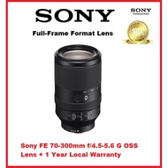 Sony FE 70-300mm f/4.5-5.6 G OSS Lens + 1 Year Local Warranty