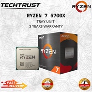 TECHTRUST BRAND NEW AMD RYZEN 7 5700X/5600X/5800X/5700X3D AM4 PROCESSOR (3 YEARS WARRANTY)COMBO DEAL