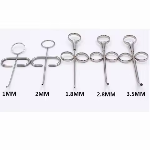 Dental SS Powder MTA Plugger Applicator Bone Implant Collector Scraper Graft Injector Syringe Carrie