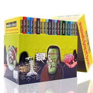 （มอบของขวัญเซอร์ไพรส์ฟรี)20 Books box set /Horrible Histories American primary school Popular scienc
