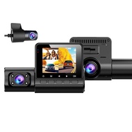 Ren e Line Fatigue Driving Early Warning Driving Recorder 2024 New Style HD Three-Camera Lens gps Tr