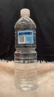 Aquades Aquadest Akuades Air Suling Destilasi Murni 1 L