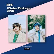 Photocard BTS Winter Package 2021 Lomocard