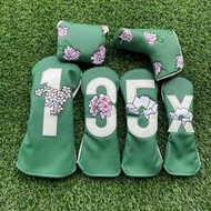 Master Design Golf Club #1 #3 #5 Wood Headcovers Driver Fairway Woods Cover PU Leather Head Covers