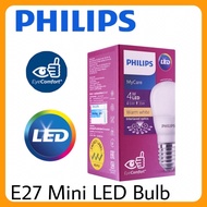 PHILIPS E27 MINI BULB 4W (3000k) E27 LED BULB