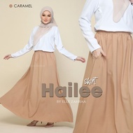ELLE ZAHRAA | HAILEE SKIRT | PINGGANG FULL GETAH | COMFY