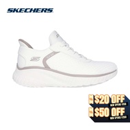 Skechers Women Slip-Ins BOBS Squad Chaos Stroke Of Luck Casual Shoes - 117498-OFWT Memory Foam