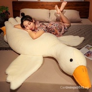 Ready Stock 190CM Big White Goose Plush Toy Pillow Duck Doll Hug Sleeping Girls Children Bed Leg Cli