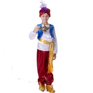 Limited Time Special Offer Halloween cosplay Children Arab Costume Deluxe Aladdin Princess Show Dres