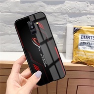 HP [W255] Casing gamers R0G For Samsung A6 plus A6+ J8 A8 2018 Bumper Shinyhp Case custom guy kesing
