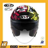 KYT NFJ Espargaro MM Helmet | PSB Approved Helmet | DR Helmet