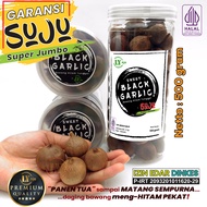 Bawang Hitam Tunggal Lanang 500 Gram Sweet Black Garlic LY Aja Ukuran Sedang Besar Jumbo Super Premi