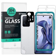 Ibywind Xiaomi 11T/Xiaomi 11T Pro 5G [2PCS Pack] Tempered Glass Screen Protector With Easy Install Kit