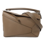LOEWE 牛皮皮革Large Puzzle手挽肩背兩用袋