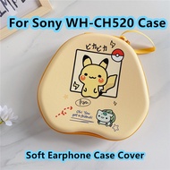 【Trend Front】 For Sony WH-CH520 Headphone Case Wear-resistant and Dirt-resistant for Sony WH CH520 Headset Earpads Storage Bag Casing Box
