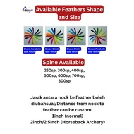 ARROW 3brothers pure carbon premium CUSTOM 6.2 diameter,300sp,400sp,400sp,500sp,600sp,700sp,800sp,90