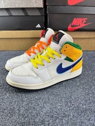 Jordan Air Jordan 1 Mid 舒適 中幫 籃球鞋 糖果鴛鴦配色