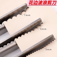 Lace Scissors Dog Teeth Scissors Triangular Wave Teeth Cloth Scissors Office Scissors Pattern Fabric