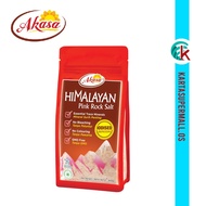 Akasa Himalayan Pink Rock Salt 500g (Pouch)