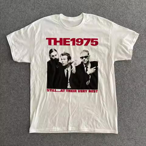 Vintage The 1975 T Shirt, The 1975 on Tour Concert Charcoal Unisex T Shirt Harajuku Men Women Clothi