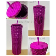 ⭐️Starbucks Bling Cold Cup⭐️แก้วหนาม Zebra⭐️Starbucks Studded Cold Cup⭐️Zebra Bling Cold Cup24oz🌟