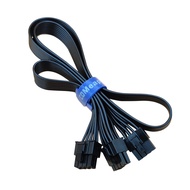 PCIe Cable for Seasonic PSUs, PCIe 8 Pin Male to Dual PCIe 8 Pin (6+2) Male Power Adapter Splitter 2