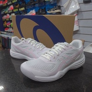 ASICS UPCOURT 5 Women's Volleyball Shoes Badminton 1072A088-105 White Pink