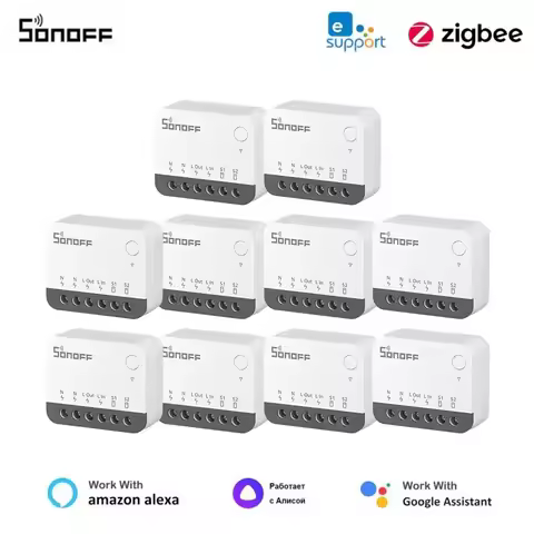 SONOFF ZBMINIR2 Extreme Zigbee Smart Switch Detach Relay External Switch Remote Control via eWeLink 