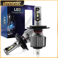 2Pcs LED Headlights A6 H4/9003 For Car H4/9003 H8/H9/H11 9005/HB3 9006/HB4 Professional Automotive R