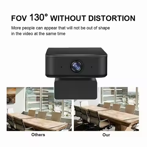 360Degree AI Tracking Wireless USB Webcam 2MP Webcam 1080P For Boardcast Online Teaching Video Camer