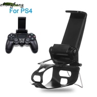 ZHANGHONG Controller Smartphone Clip Comfortable Durable Protable Handle Bracket for PS4 Playstation