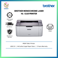 Brother Printer Monochrome Laser HL-1110 Print only