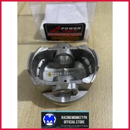 ♚ ✲ Piston Kit 59mm Pin 14 Blank Piston Full Dome (Mio Mxi 125 Carb Type/Fi|STEP) LHK L Power Race