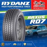 Rydanz Raxus R07 Rim 14/15/16 TUBELESS TIRES 185 R14C, 195 R14C, 195 R15C, 215/70 R15C, 225/70 R15C