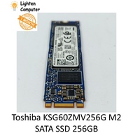 【USED】 TOSHIBA M.2 KSG60ZMV256G SATA SSD 256GB | Solid State Drive | 550MB/s Read Speed