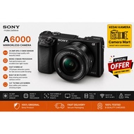 Sony Alpha A6000 with EPZ 16-50mm Lens (USED) good condition