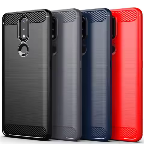 For Nokia 2.4 Case For Nokia 2.4 5.4 3.4 1.4 5.3 6.2 4.2 Cover Shockproof Soft Silicone Protective P
