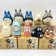 My Neighbor Totoro Blind Box 10pcs/Set Totoro Satsuki Mei Catbus Figure Cute Desk Decoration Room Ca