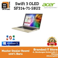 Laptop ACER Swift 3 OLED SF314 71 58U2 i5 12500H 16GB 512GB W11 + OHS