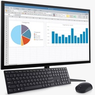 Lenovo All in one Tiny Computer Desktop PC, Intel Pentium J3710 Processor, 8GB Ram, 128GB SSD, New 2