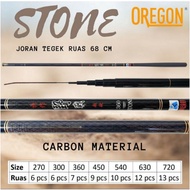 Joran Pancing Tegek Carbon Oregon Stone Panjang  270 300 360 450 540 630 720 Walesan Tangkai Pancing