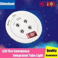 Shineknot Recessed Mounted 4Leds 5W Emergency Lamp 90minutes Duration IP30 Fire-retardant LED DownlIghts yj0001