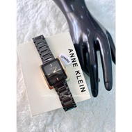 Anne Klein Ceramic Black Women's Watch