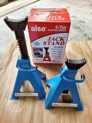 ALSO ขาตั้งรถยนต์ 4 ขา รับน้ำหนักได้ 6 ตัน 2ชิ้น/ชุด ขาตั้ง สามขายกรถ by ALSO TW ของแท้  สินค้าพร้อม