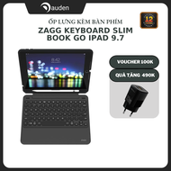 Ốp lưng kèm bàn phím ZAGG Keyboard Slim Book Go iPad 9.7 - 103302308 - Dâu Đen Store